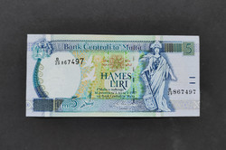 Malta 5 liri / lira 1994 (1967), ef+
