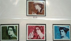 N826-9 / Németország 1975 Híres nők bélyegsor postatiszta
