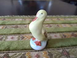 Porcelain duck figure