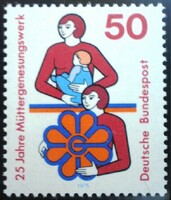 N831 / Németország 1975 Anyavédelem bélyeg postatiszta