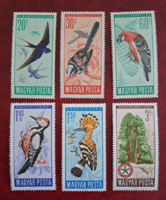1964. madarak, 100 éves az erdészeti egyesület postatiszta bélyeg F/7/4