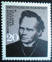 N504 / Németország 1966 Nathan Söderblom Nobel-díjas bélyeg postatiszta