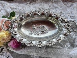 Art Nouveau serving bowl with base