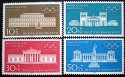 N624-7 / Németország 1970 Olimpia München bélyegsor postatiszta