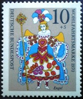 N655 / Németország 1970 Karácsony bélyeg postatiszta