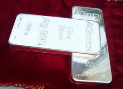 Investment silver block 500gr sterling silver 999% = inflation 0%