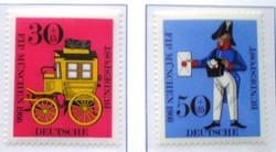 N516-7 / Németország 1966 FIP kongresszus bélyegsor postatiszta