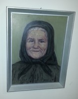 Orosz László-Terka néni portréja