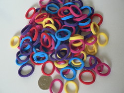 Hair bands 100 colored or black and white