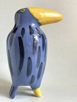 Craft ceramic bird figure