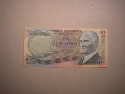 Turkey - 10 lira 1970 oz