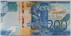 Kenya 200 schillings 2019 UNC