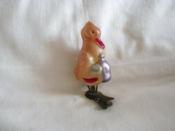 Old glass Christmas tree decoration! - Duck! (Tickling!)