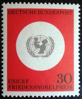N527 / Németország 1966 UMICEF bélyeg postatiszta