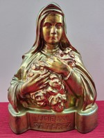Zsolnay eozin Lisieuxi Szent Teréz