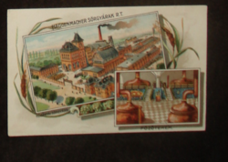 Haggenmacher quarry brewery litho antique postcard