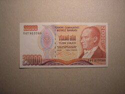 Törökország - 20 000 Lira 1995 UNC