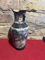 Japanese vase, damaged, incomplete