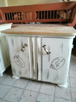 Vintage chest of drawers (antique beige)