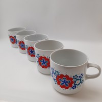 Alföldi retro bella, canteen pattern, in-house mugs, 5 in one