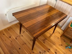 Retro tatra nabytok extendable dining table