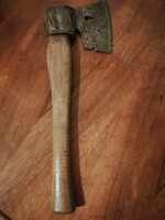Old carpenter's cart, axe