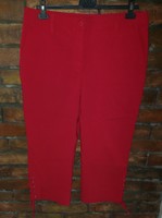 Lindex elastic red fishing pants size 44