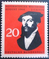 N439 / Németország 1964  Johannes Calvin bélyeg postatiszta