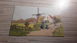 Antique Dutch postcard.