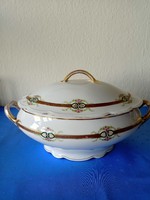 Moritz zdekauer austria porcelain soup bowl with lid