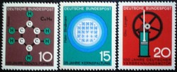 N440-2 / Németország 1964 Évfordulók a technikában és a tudományban bélyegsor postatiszta