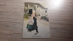 Antique Dutch postcard.