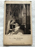 Antik, régi képeslap - Kreuzenstein vára                                       -10.