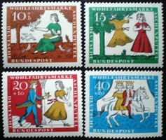 N485-8 / Németország 1965 Népjólét : Grimm mesék VII. bélyegsor postatiszta
