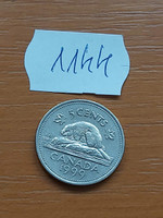 Canada 5 cents 1999 elizabeth ii, beaver 1144
