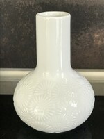 Vintage thomas porcelain vase with flower pattern, 10 cm high