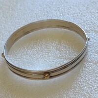 Wonderful solid gold-plated silver bracelet 25g