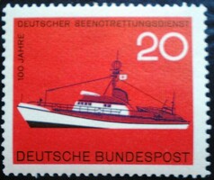 N478 / Németország 1965 Életmentő Szolgálat  bélyeg postatiszta