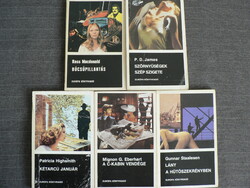 Crime book package of Europe book publishing house 5 volumes in one