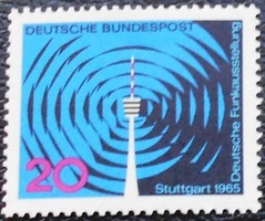 N481 / Németország 1965 Rádiókiállítás bélyeg postatiszta