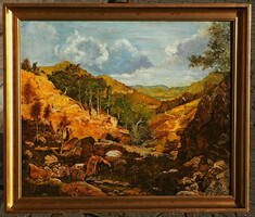 Romantic landscape, first half of the 20th century: with warranty, invoice