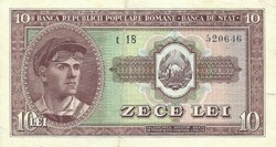 100 lei 1952 Románia 2. Ritka