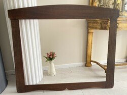 Rustic picture frame mirror frame