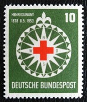 N164 / Németország 1953 Vöröskereszt bélyeg postatiszta