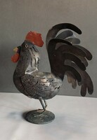 Huge design metal rooster handmade negotiable