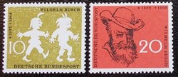N286-7 / Németország 1958 Wilhelm Busch bélyegsor postatiszta