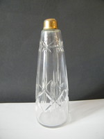 Antik Baccarat Marcel Franck parfümszóró jelzett metszett kristályüveg (1920)