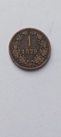 1 Krajcár 1879 Austria