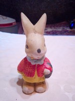 Bunny figure is 12 cm high