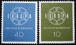 N320-1 / Németország 1959 Europa CEPT bélyegsor postatiszta